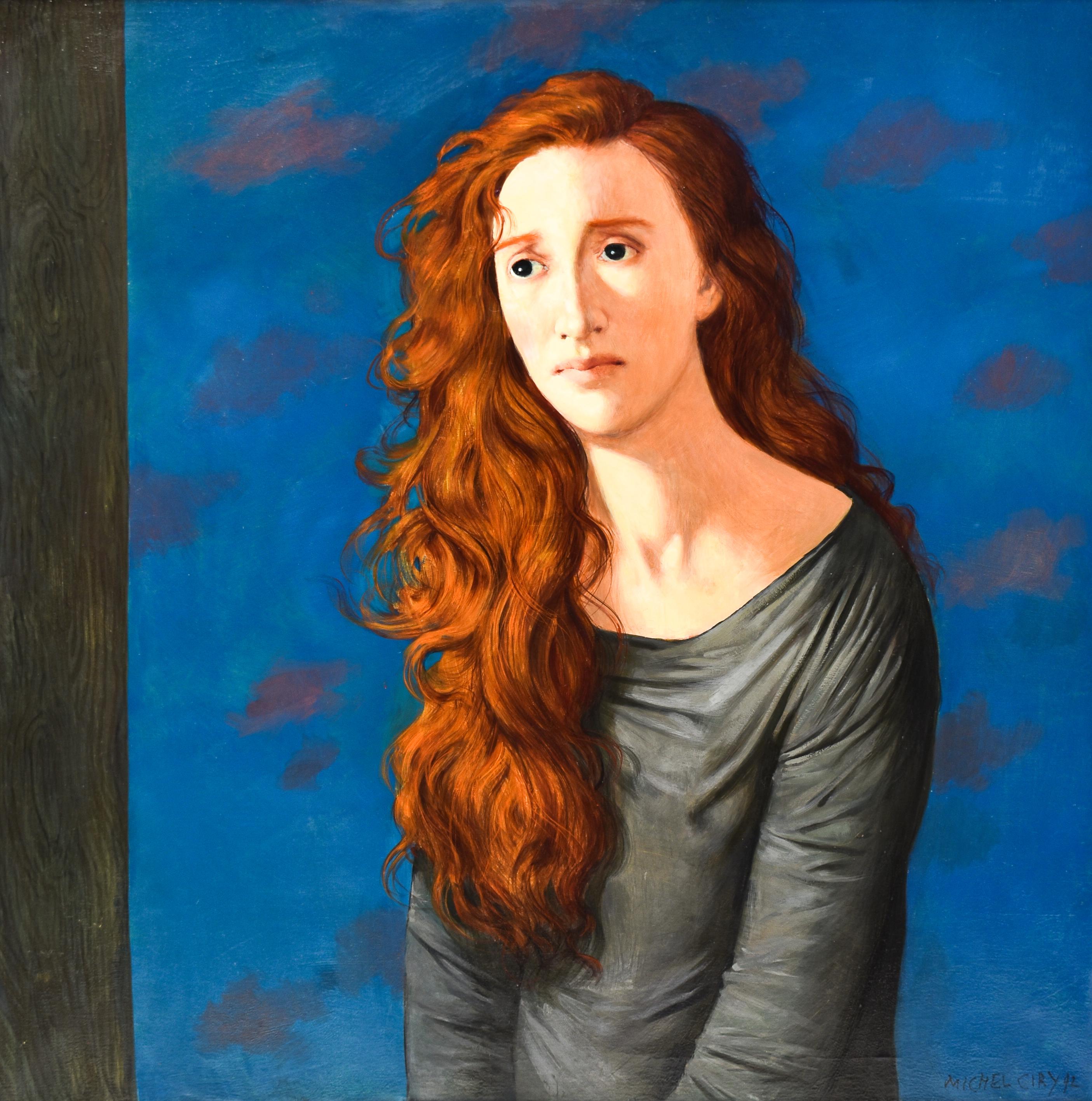 Michel Ciry  Portrait Painting – Marie Madeleine