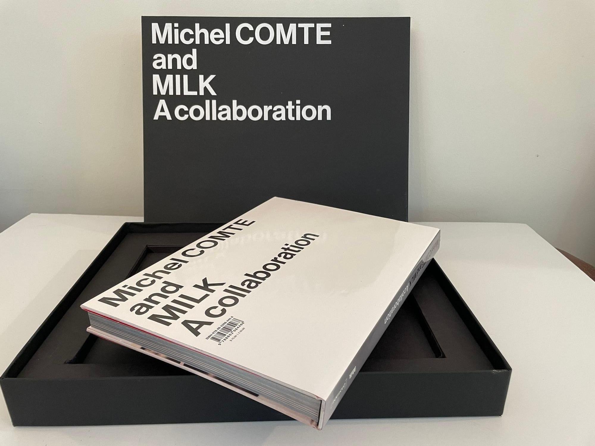 Michel Comte and Milk A Collaboration 1996-2016 couverture rigide dans la boîte Bon état - En vente à North Hollywood, CA