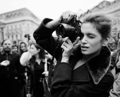 Cindy Crawford Vogue Italia 1996 Print, 57x67 cm, Signed