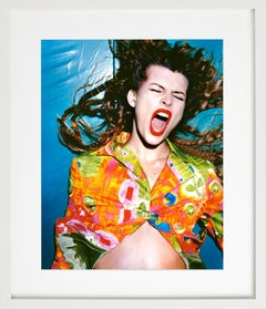 Milla Jovovich Archival Pigment Print, Color Photography, 1990s, New