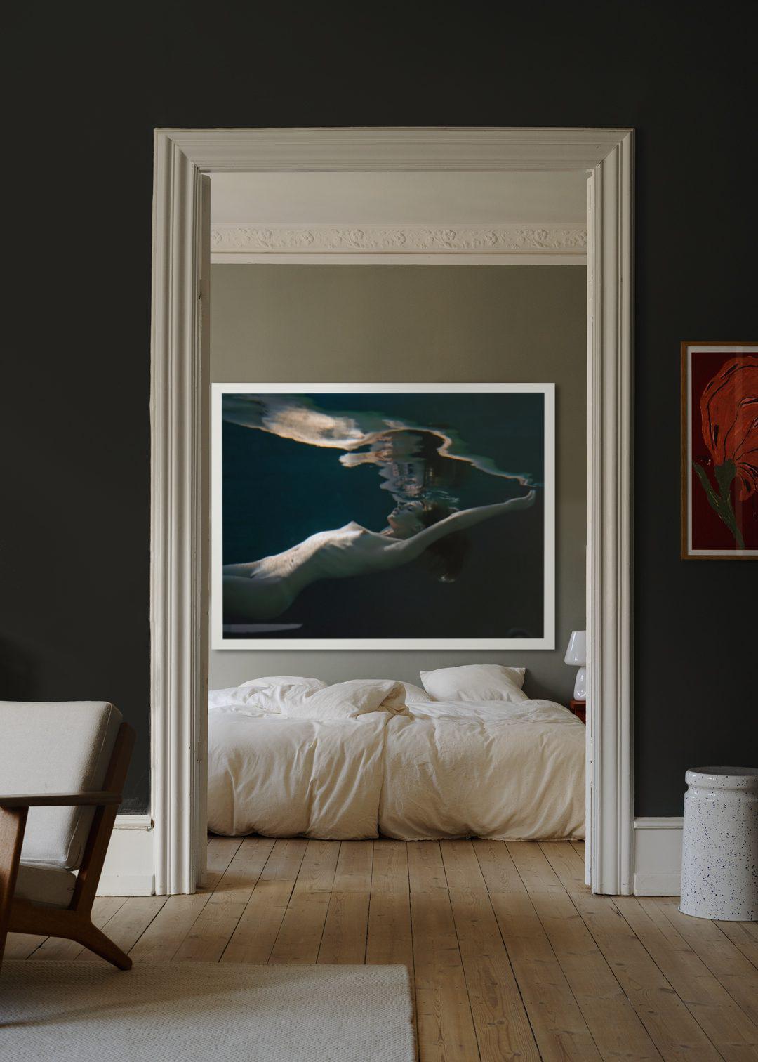 Water Nude I, Los Angeles - Underwater reflection, Fine Art Photography, 2002 For Sale 2