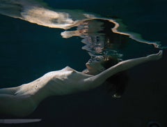 Water Nude I, Los Angeles - Underwater reflection, Fine Art Photography, 2002