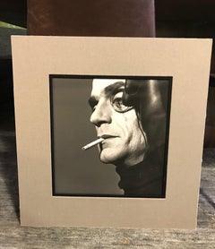 Michel Comte Stampa fotografica alla gelatina d'argento "Jeremy Irons with Monocle", 1990