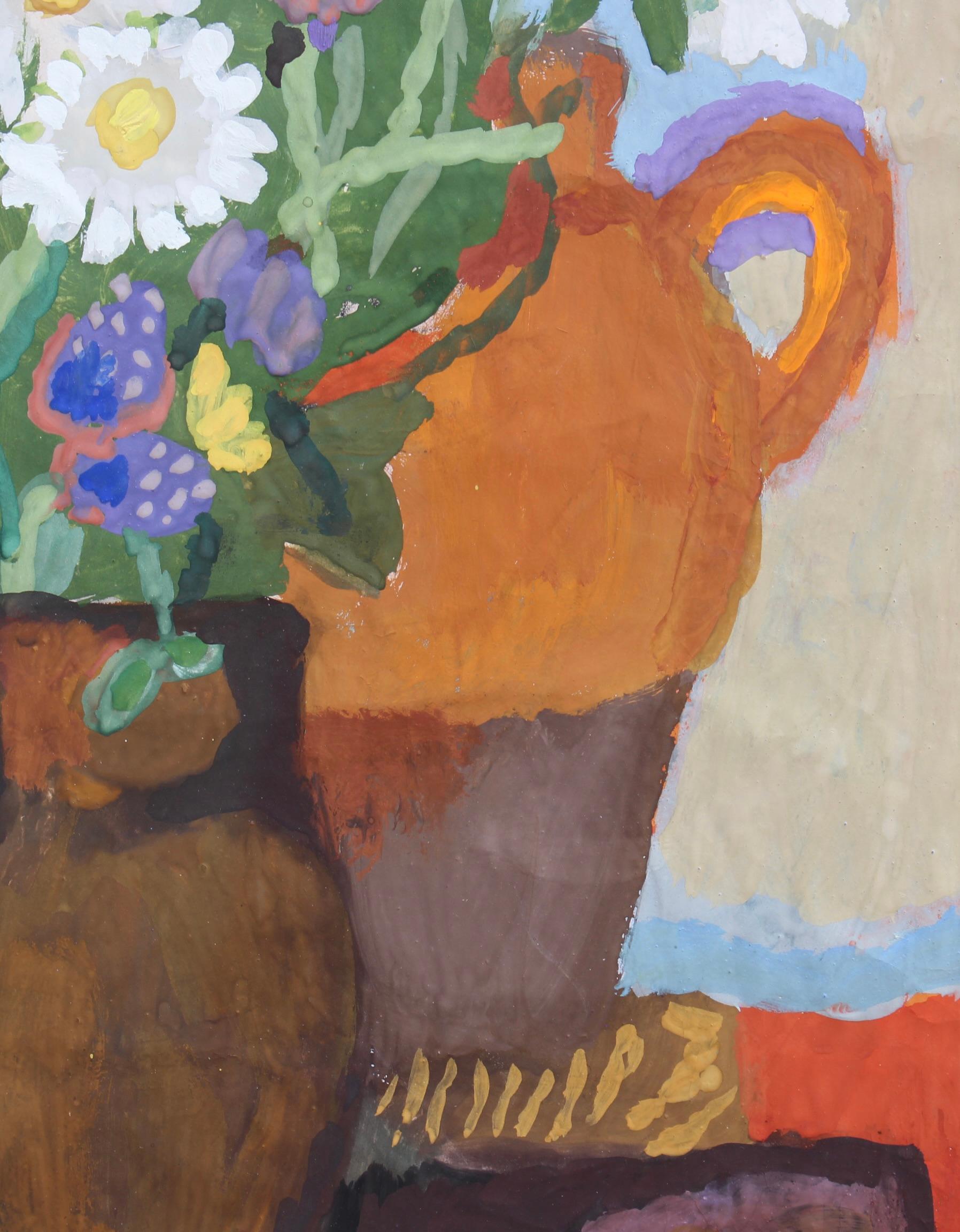 Nature morte aux fleurs et aux fruits en vente 13