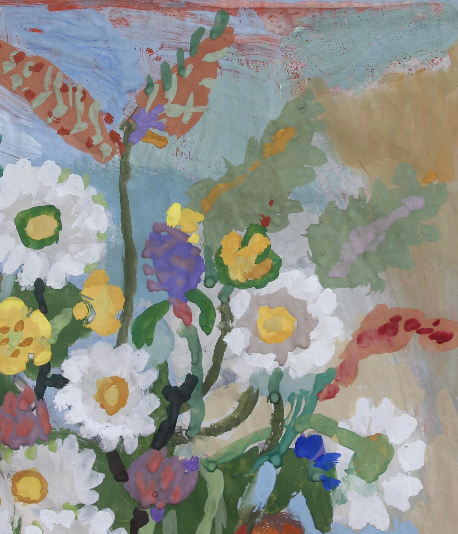 Nature morte aux fleurs et aux fruits en vente 2