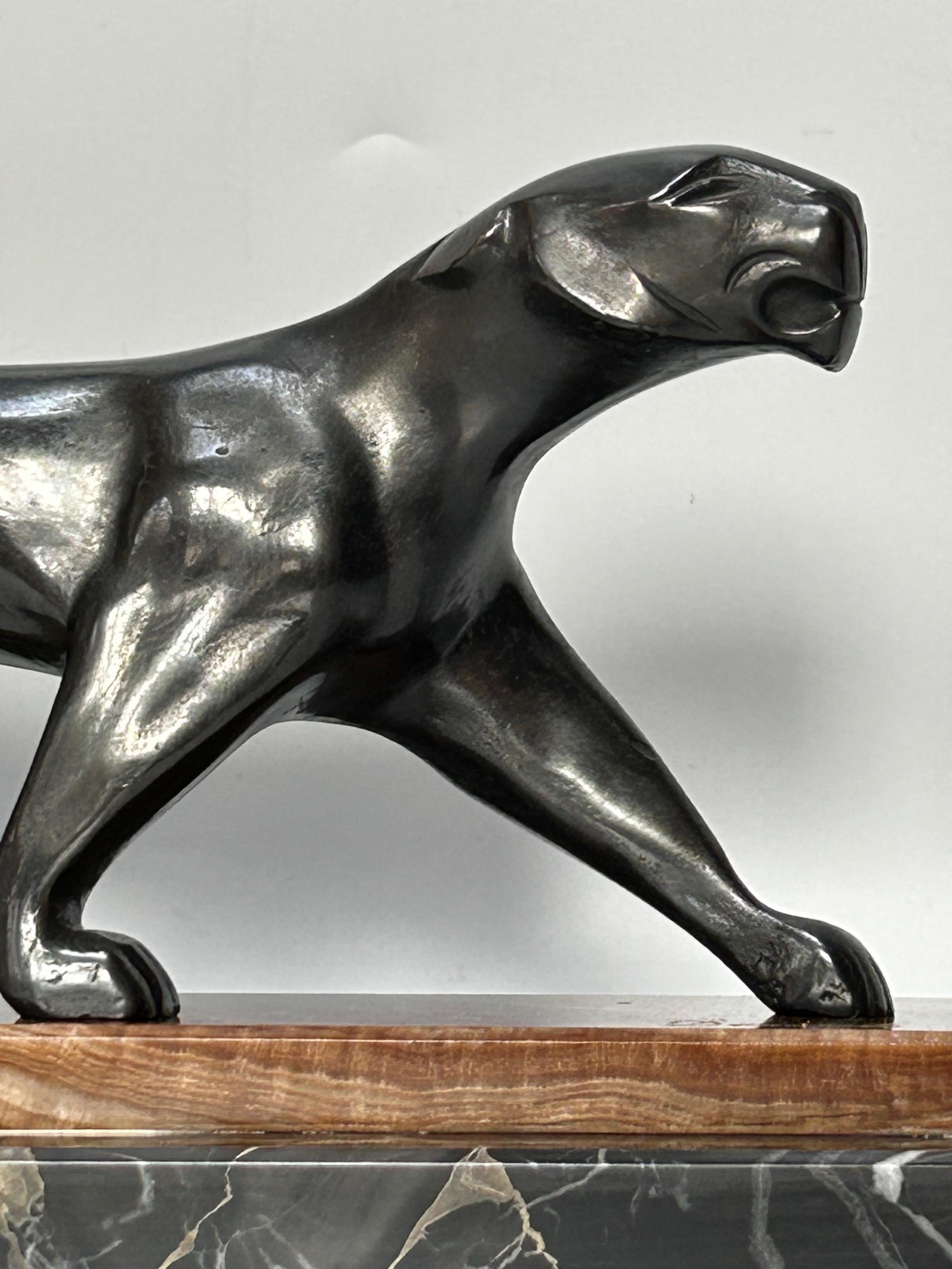 Début du 20ème siècle Panthère Art déco Michel Decoux