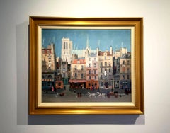 Notre-Dame de Paris, Côté Sud, acrylic paint on canvas