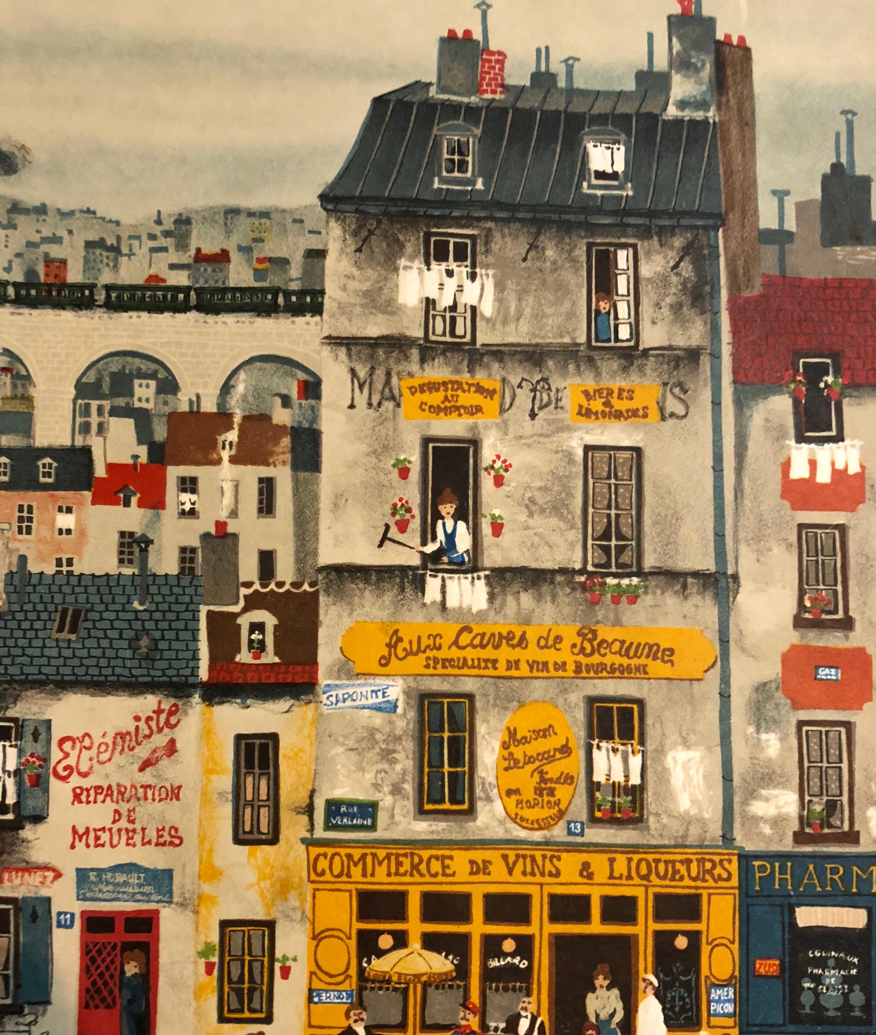 michel delacroix original lithograph