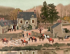 La Sortie du Chenil, Michel Delacroix