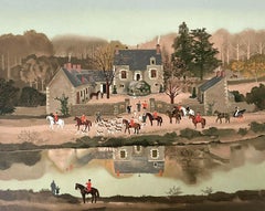 La Sortie du Chenil, Michel Delacroix