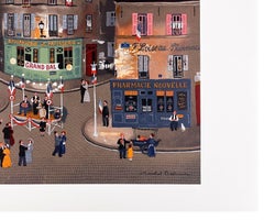 Le Grand Bal, Lithograph, Michel Delacroix