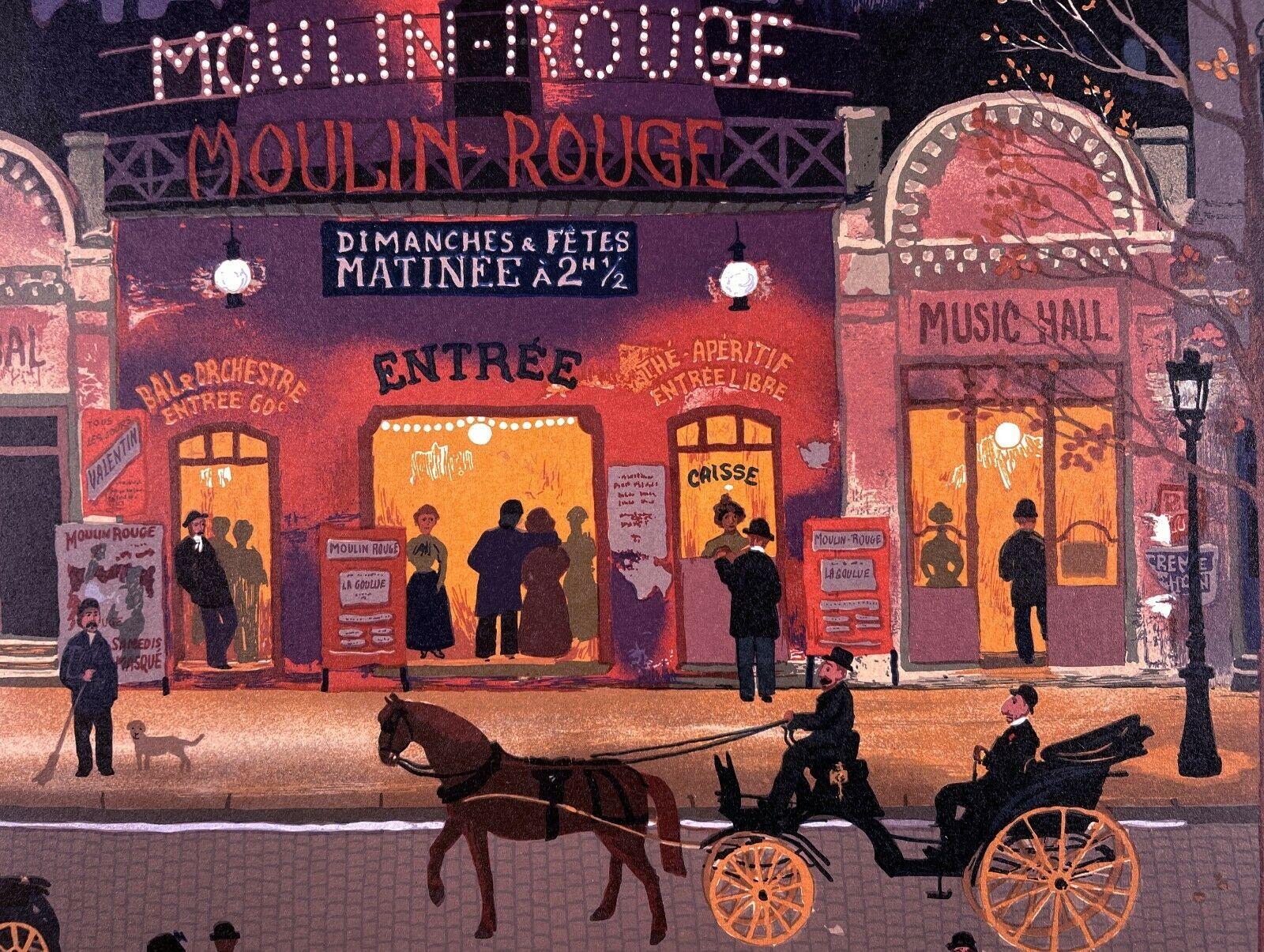 Le Moulin Rouge, Michel Delacroix 1