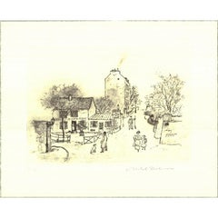 « Paris » 1990- Gravure - Signé