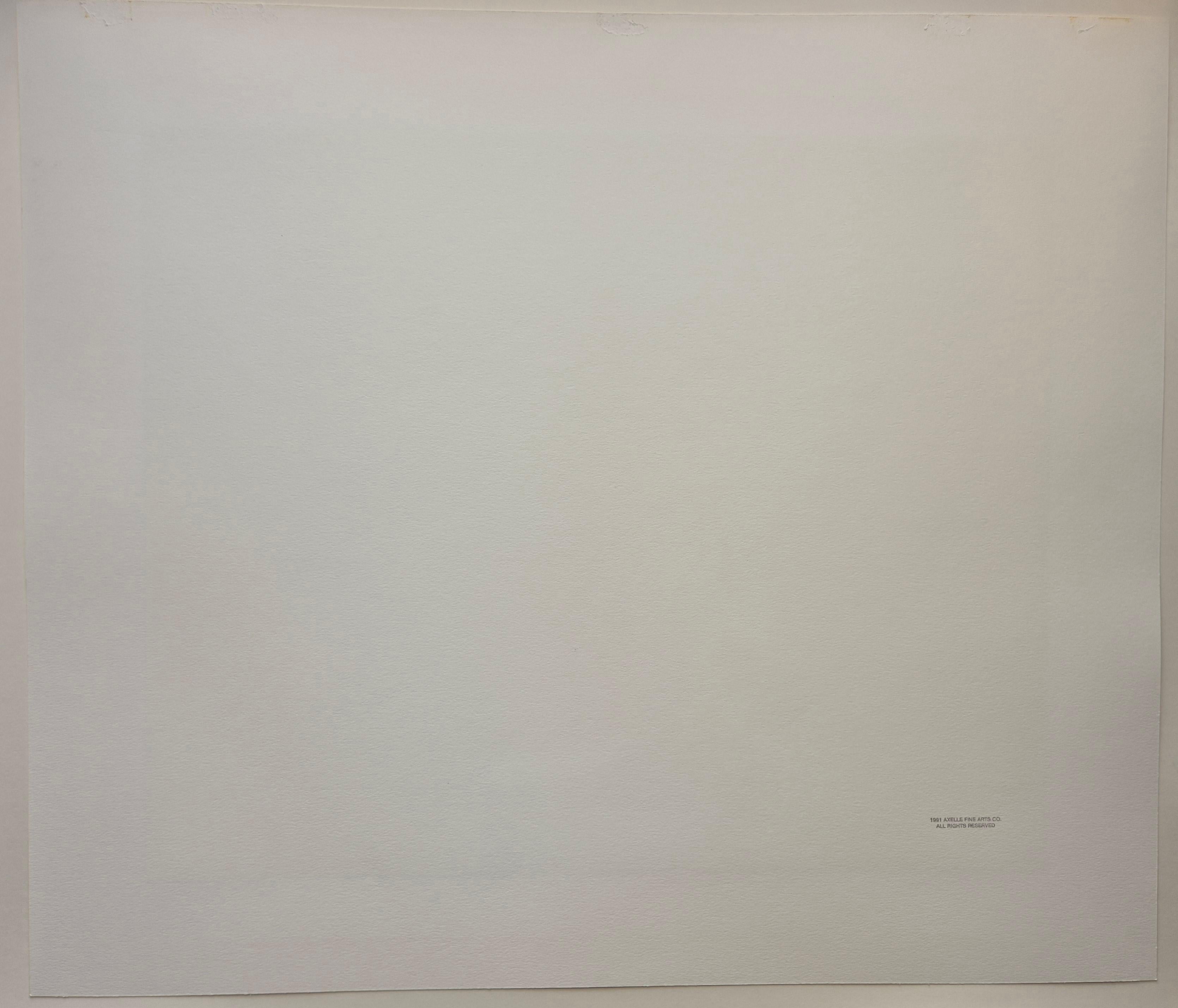Michel Delacroix – Hahnen in Paris im Schnee im Angebot 4