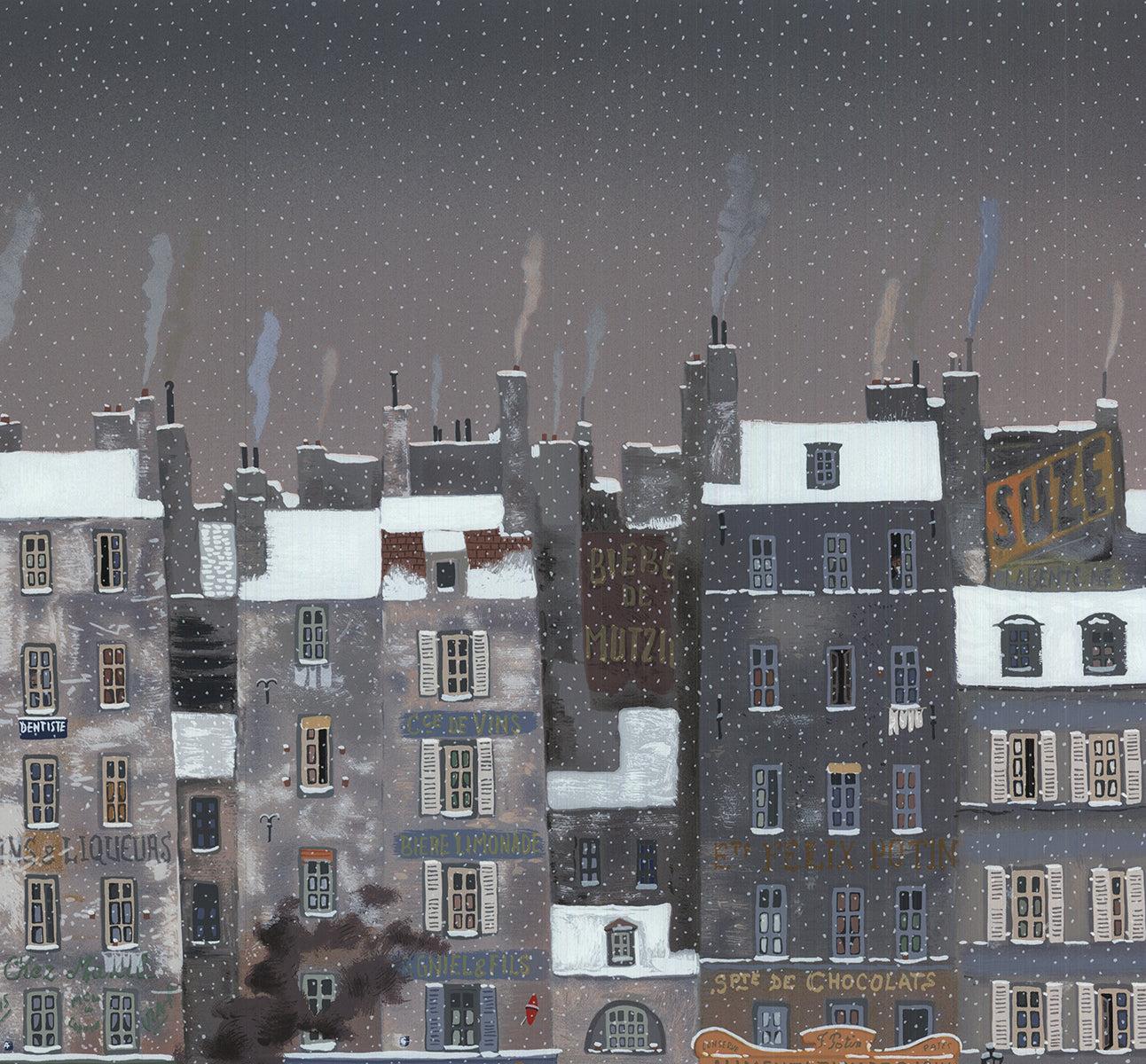 MICHEL DELACROIX Train, 1991 - SIGNED 2