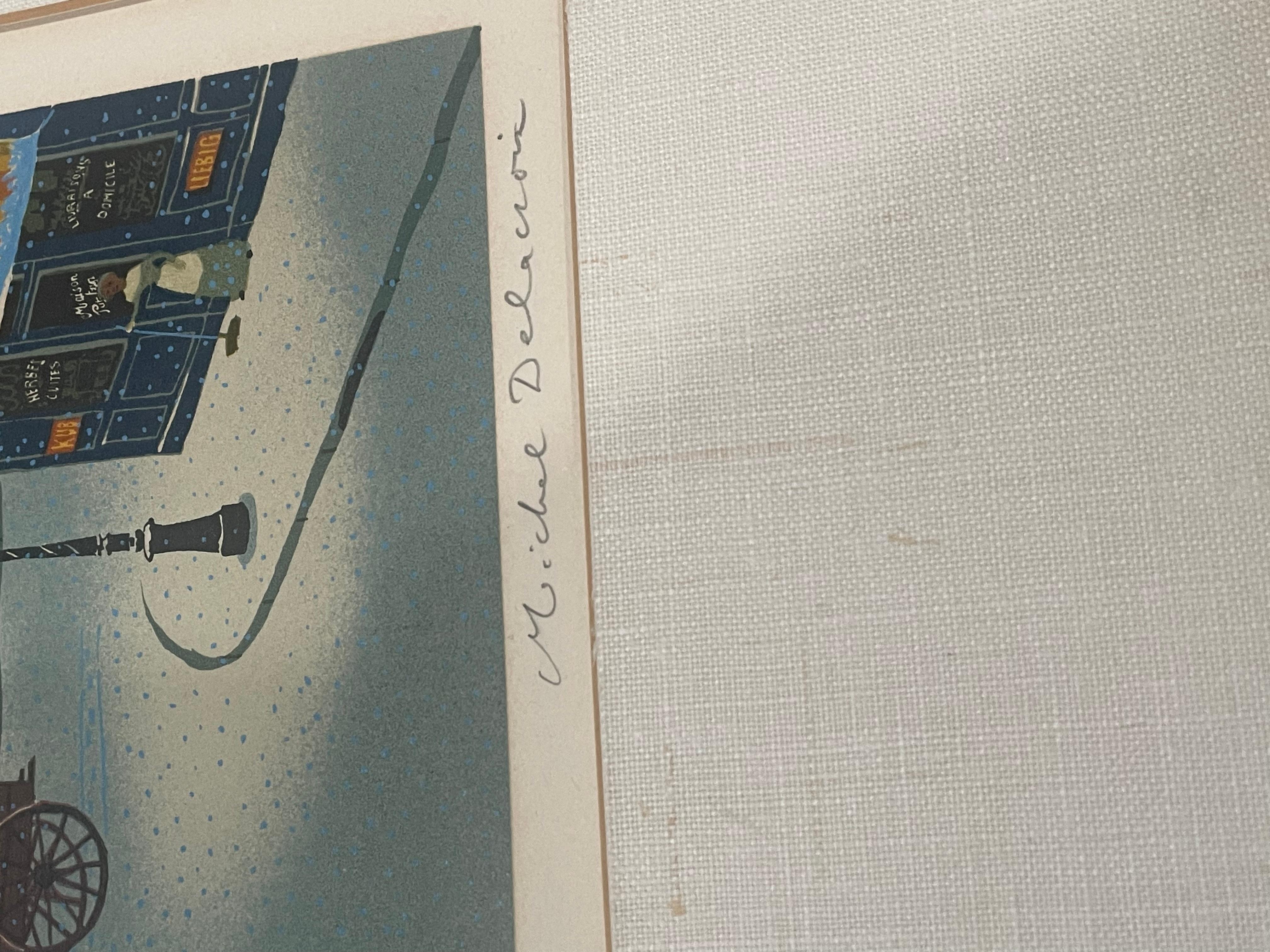 michel delacroix signed prints