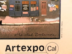 Paris : la Tour Eiffel - Lithograph poster