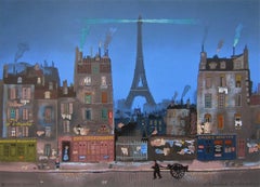Tour Eiffel le Soir, Michel Delacroix