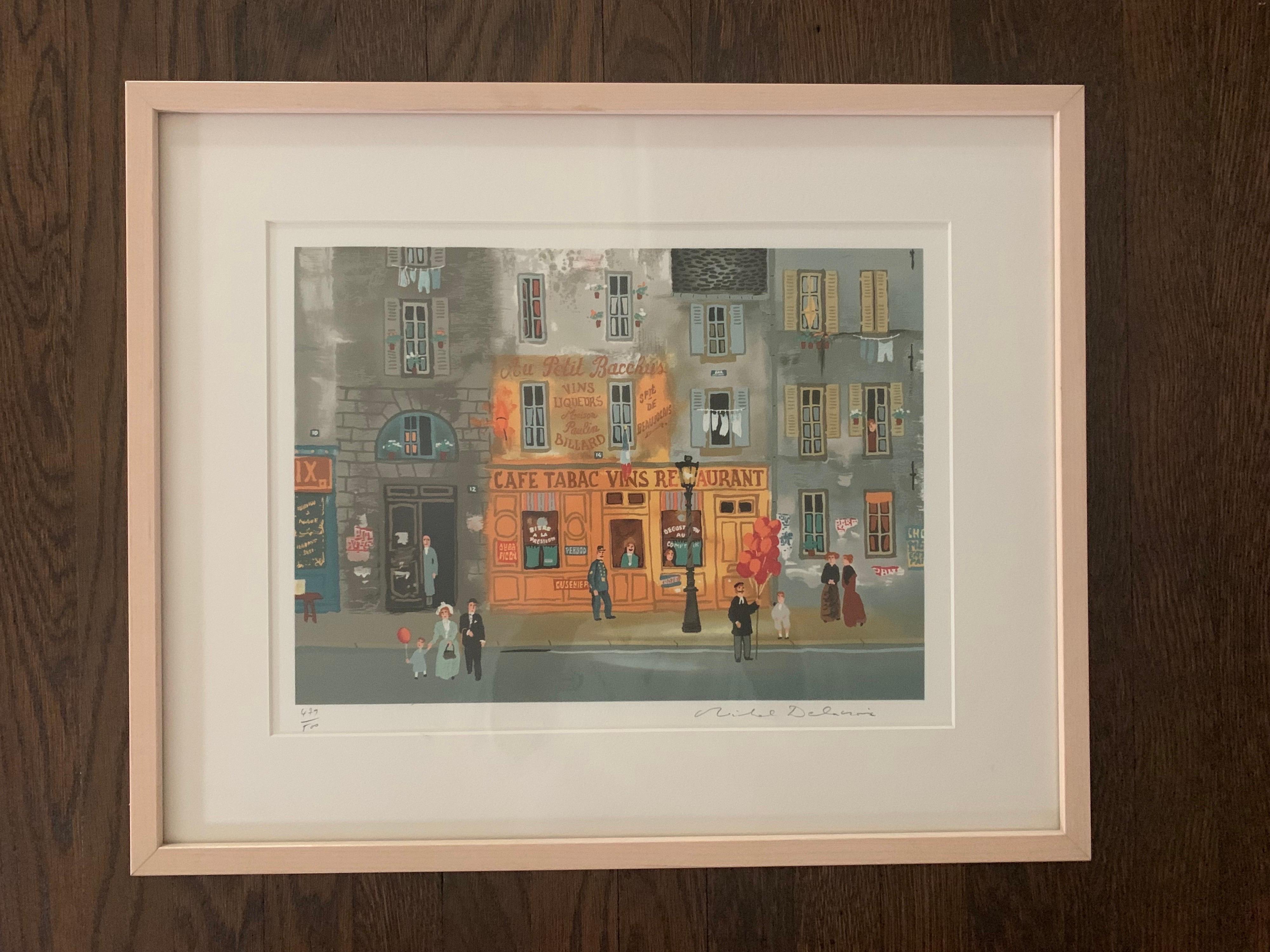 One of three limited edition signed in pencil lithographs by Michel Delacroix that we are selling exclusively on 1stDibs this week.

MICHEL DELACROIX (1933- ) Internationally renowned French painter Michel Delacroix is an acclaimed master of the