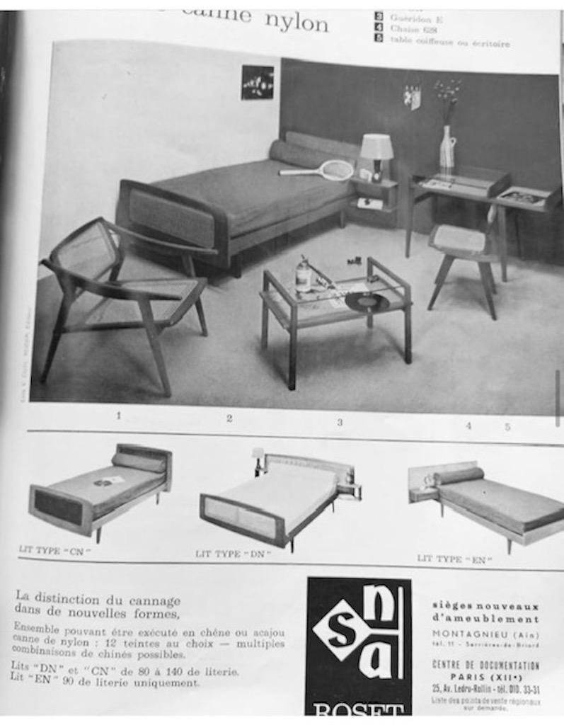 Michel Ducaroy, Chair No. 628, SNA Roset, France, 1961 9
