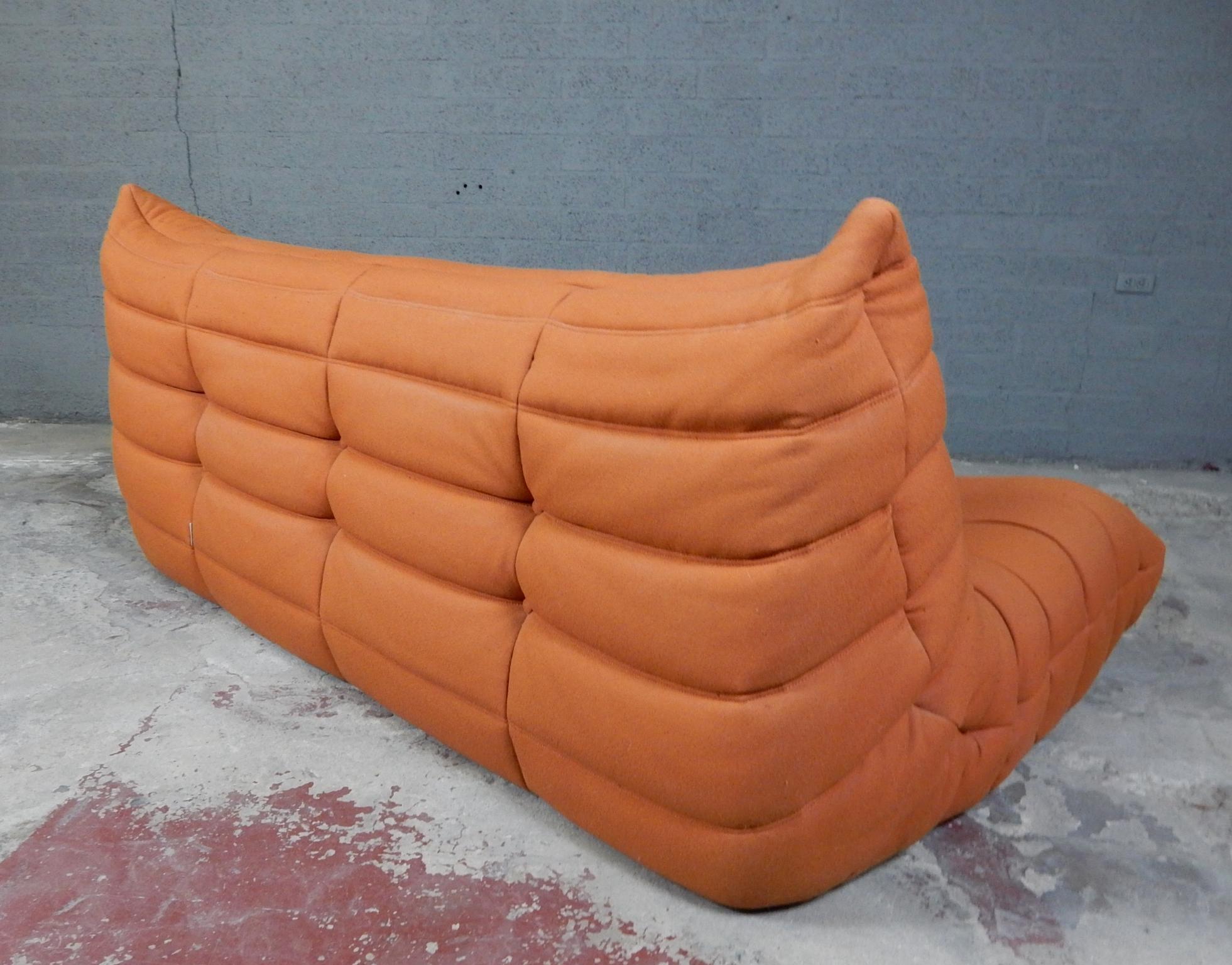 Michel Ducaroy Design for Ligne Roset of France Four-Piece Togo Sofa Set In Good Condition In Las Vegas, NV