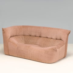 Michel Ducaroy for Ligne Roset Beige Fabric Aralia Corner Sofa
