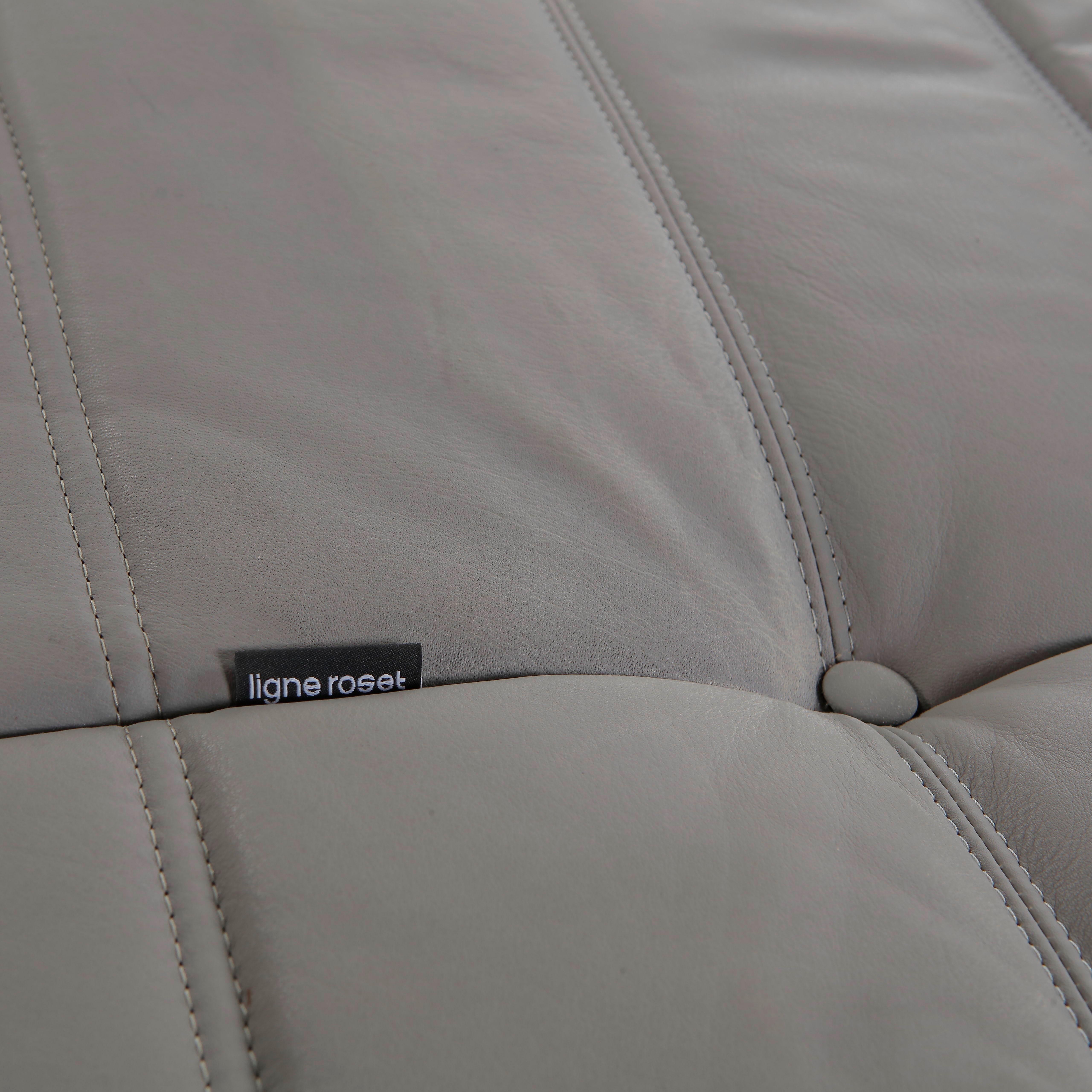 Michel Ducaroy for Ligne Roset, Grey Three-Seater Togo, 1990s For Sale 5