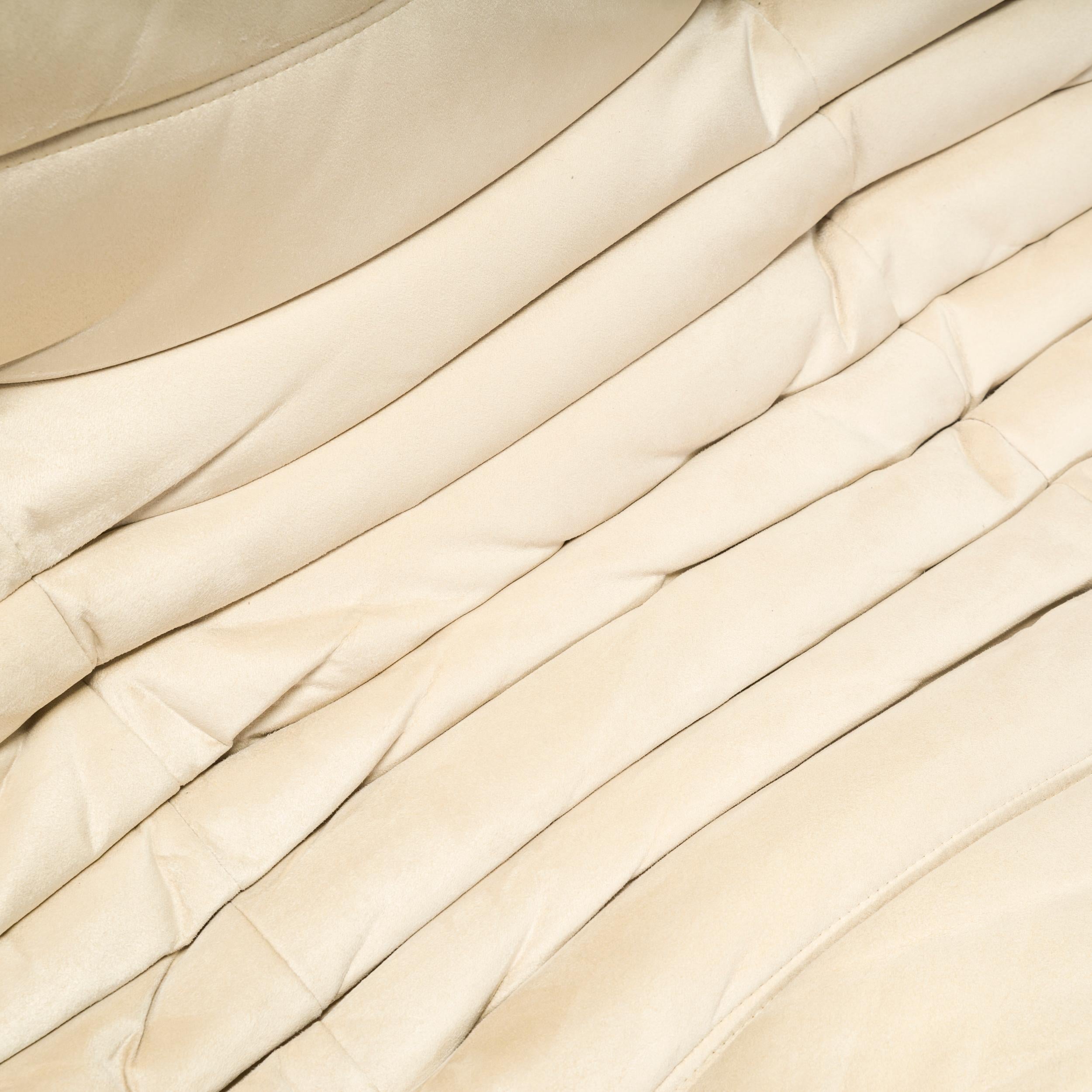 Tissu Grand canapé Togo crème Michel Ducaroy pour Ligne Roset