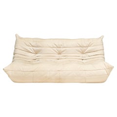 Michel Ducaroy for Ligne Roset Large Cream Togo Sofa