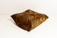 Michel Ducaroy for Ligne Roset TOGO Footstool Ottoman in Tiger Mountain by Dedar