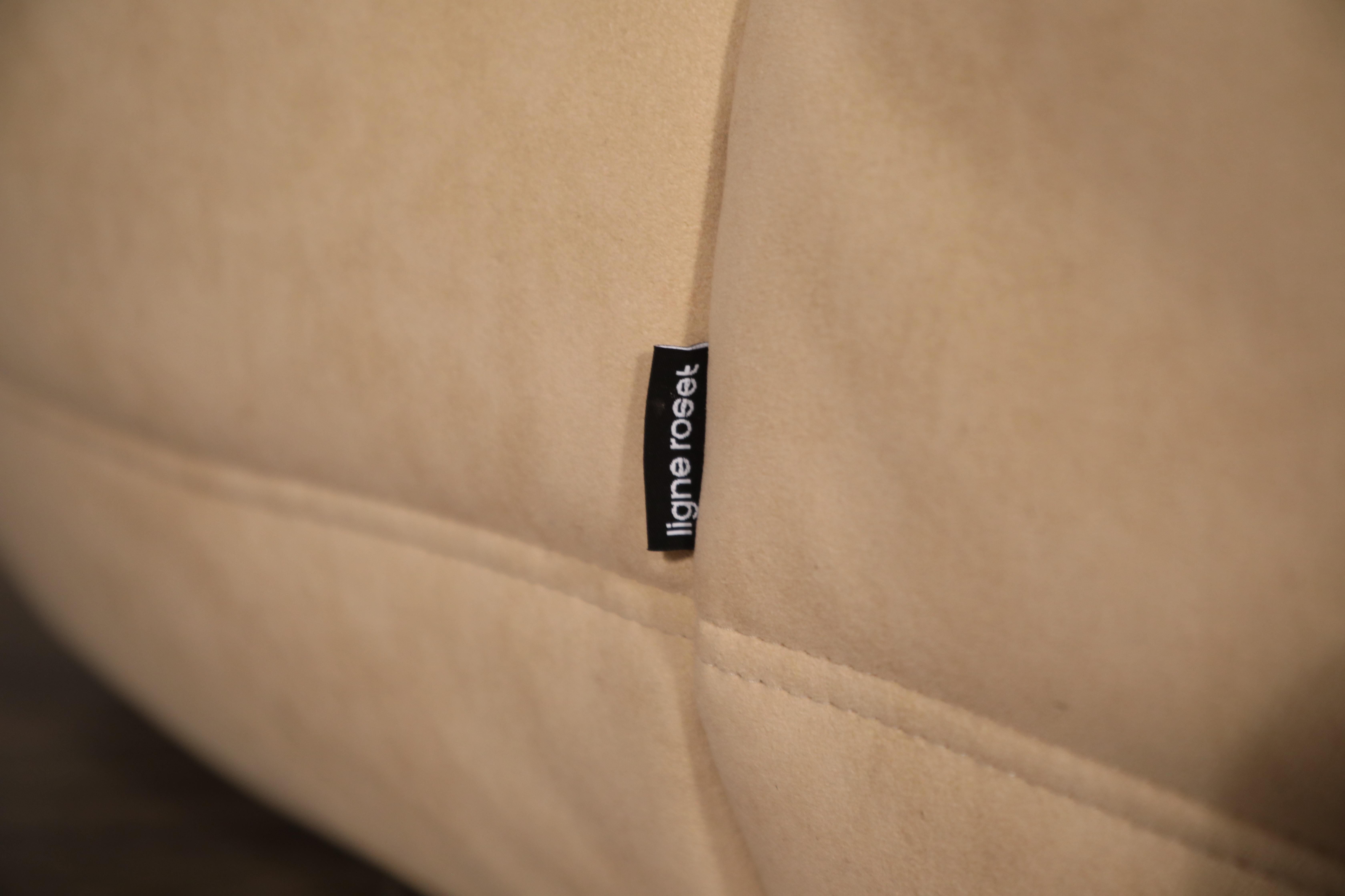 Michel Ducaroy für Ligne Roset Togo Sektionssofa aus beigem Alcantara-Ultrasuede 12