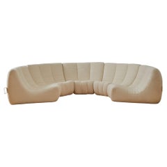 Michel Ducaroy for Ligne Roset Upholstered Gilda Modular Sofa