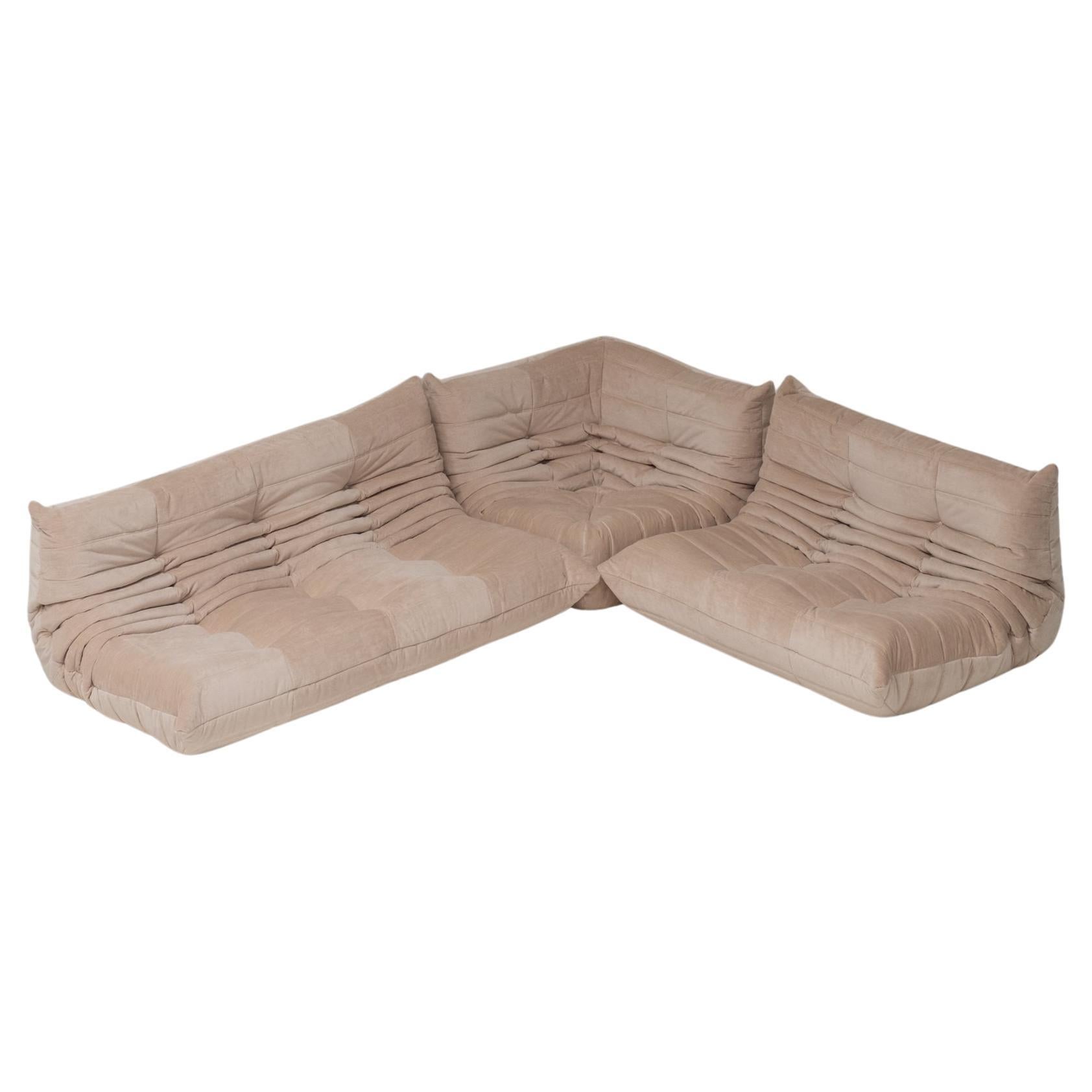 Michel Ducaroy for Ligne Roset vintage sofa set