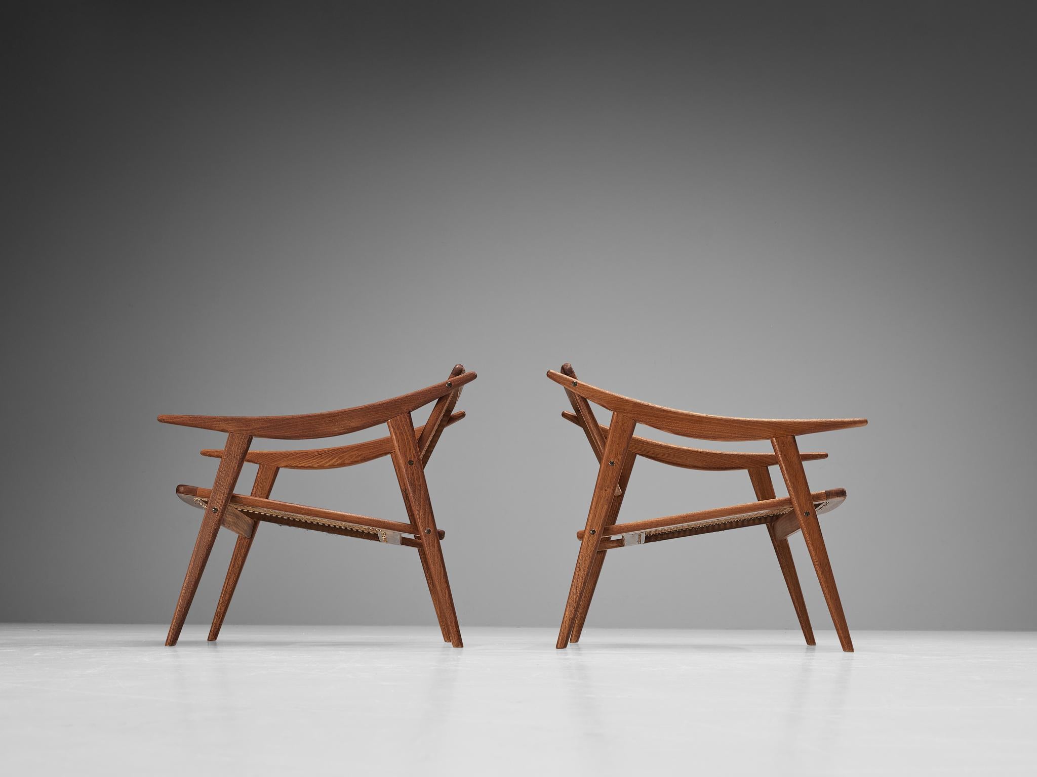 Mid-Century Modern Paire de chaises longues Roset de Michel Ducaroy pour SNA  en vente