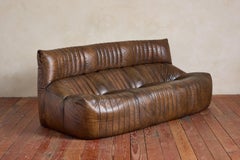 Michel Ducaroy Leather Sofa