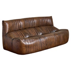 Michel Ducaroy Leather Sofa