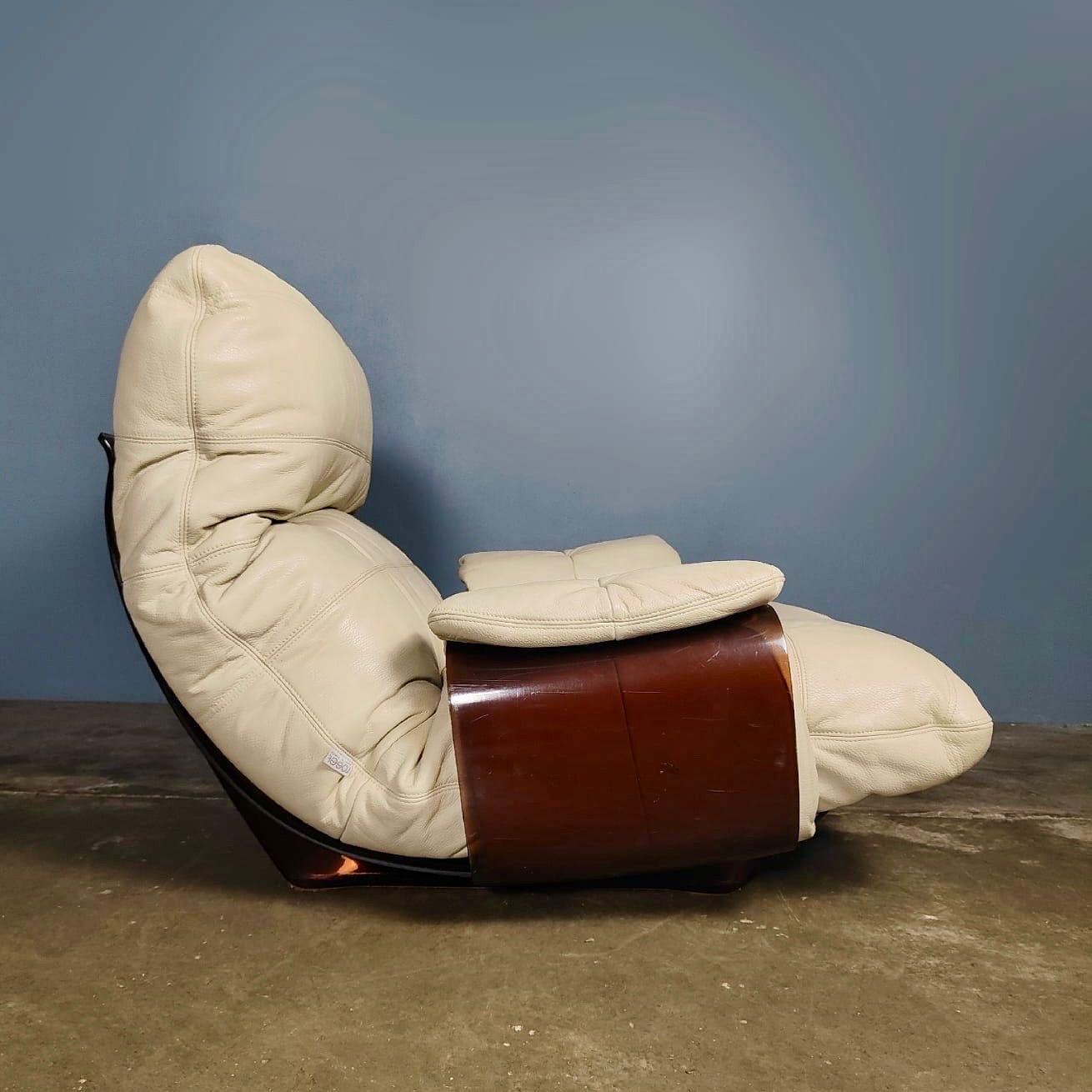 Canapé, fauteuil et repose-pieds Deux Seater de Michel Ducaroy Marsala par Ligne Roset 4