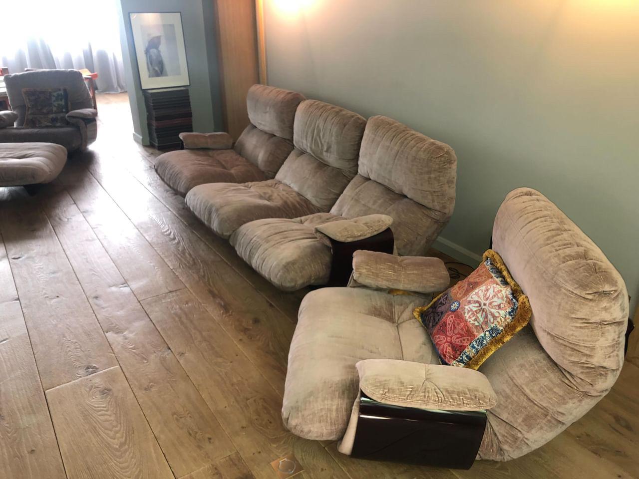 Canapé et fauteuils Michel Ducaroy Ligne Roset modèle Marsala 1970 4