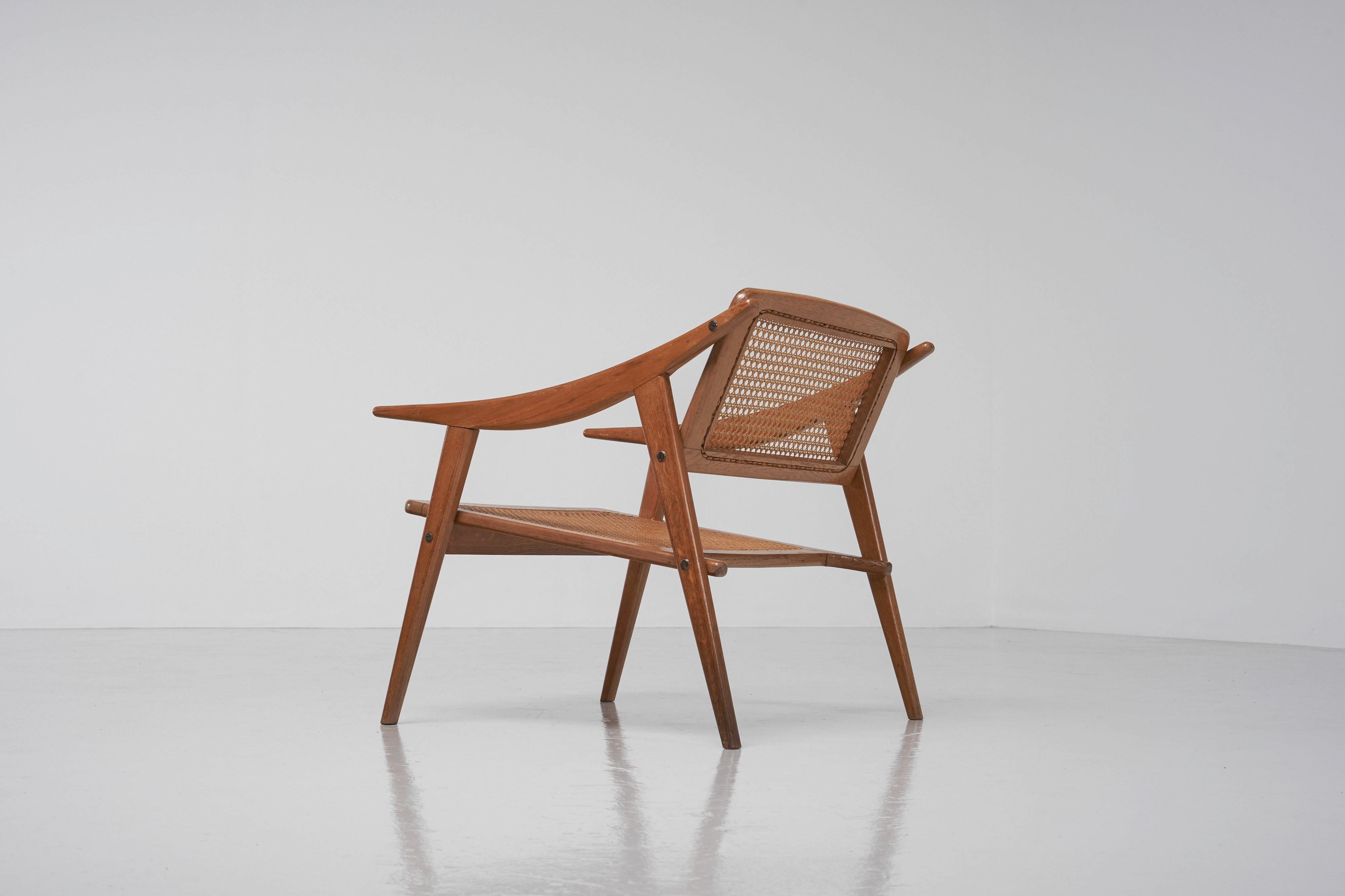 Michel Ducaroy SNA Palisander-Sessel, Frankreich 1950 (Moderne der Mitte des Jahrhunderts) im Angebot