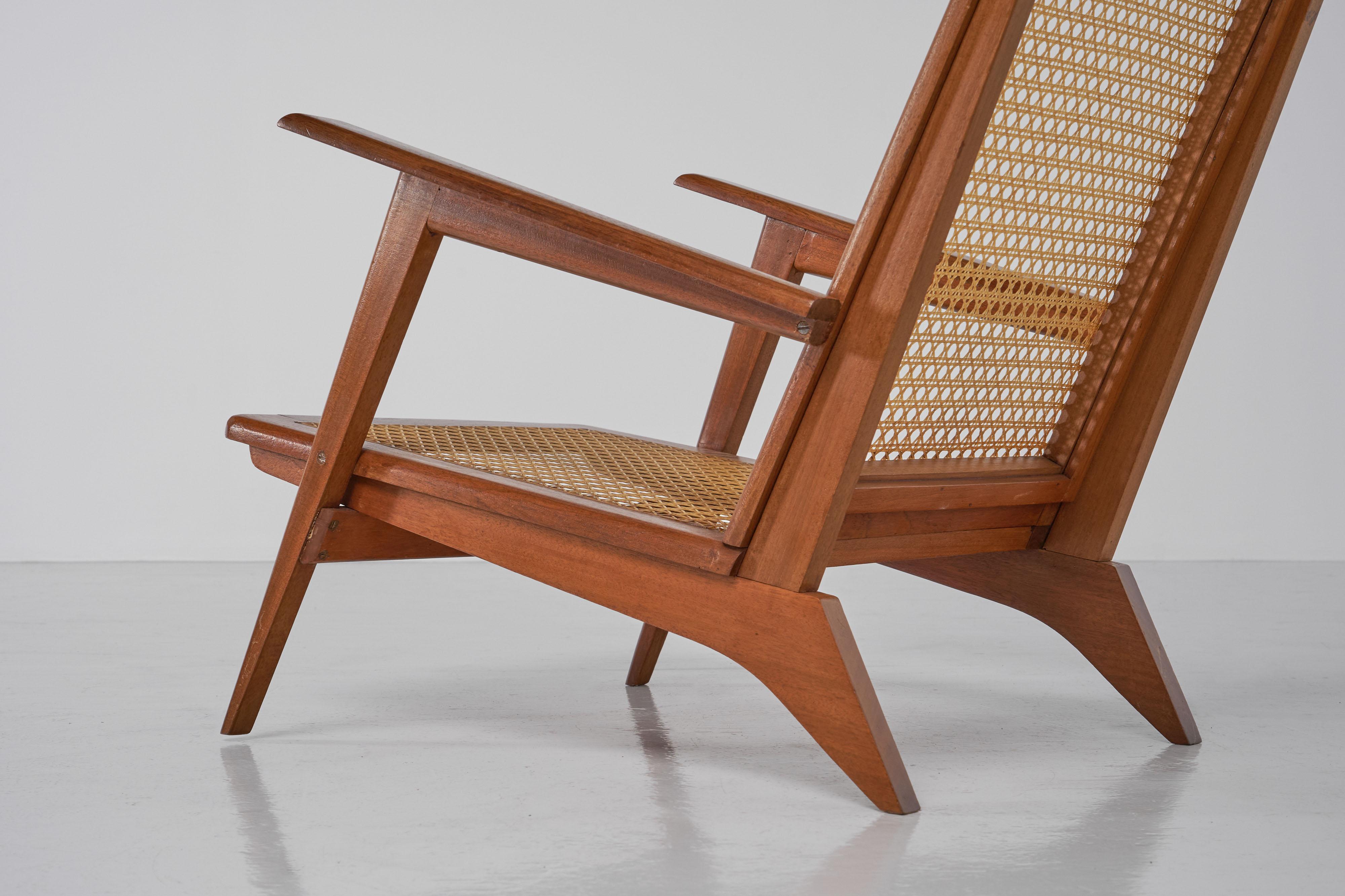 Mid-Century Modern Michel Ducaroy SNA Roset Lounge Chairs France 1950
