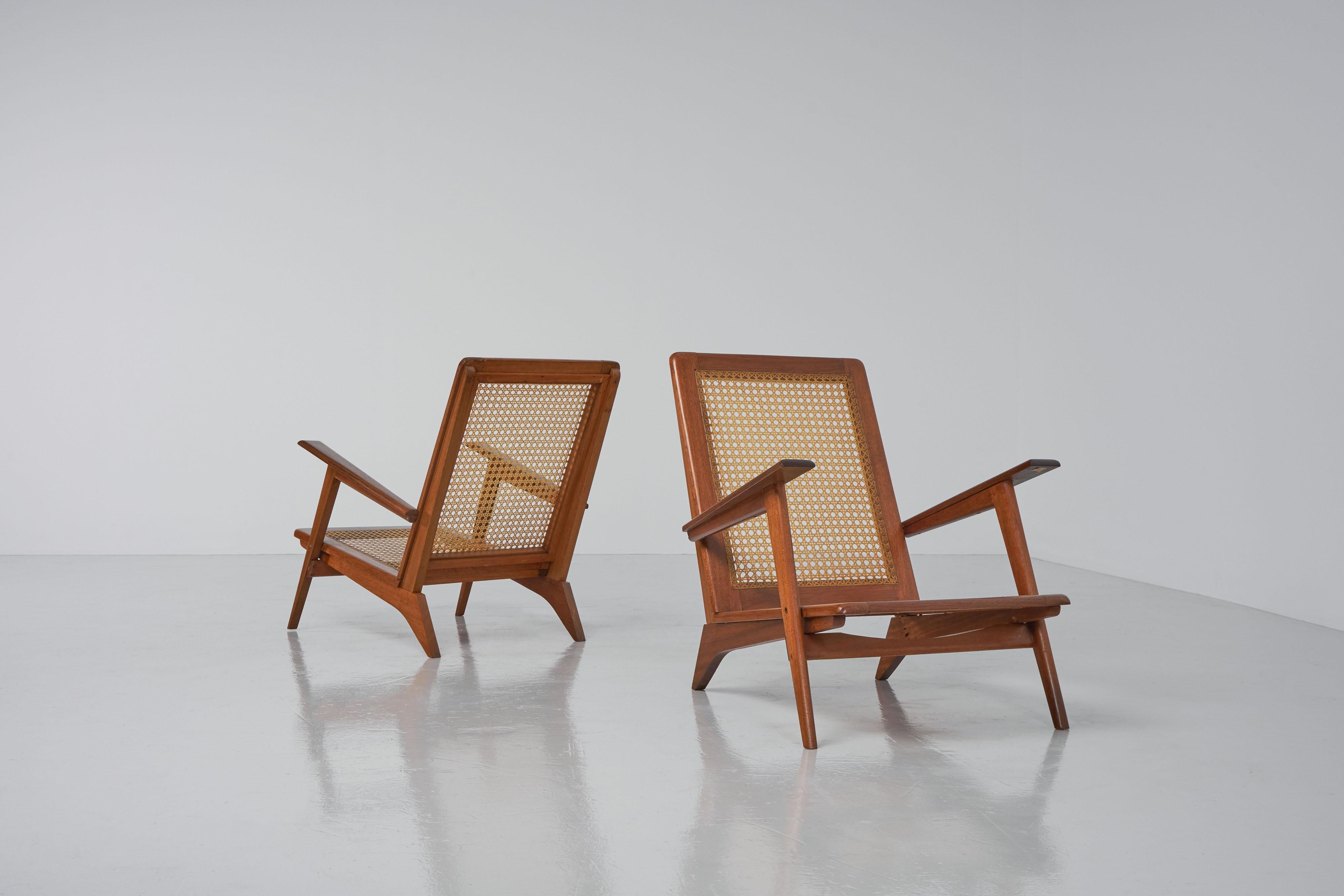 Michel Ducaroy SNA Roset Lounge Chairs France 1950 1