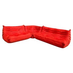 Michel Ducaroy "Togo" Modular Sofa for Ligne Roset, 1973, Set of 3