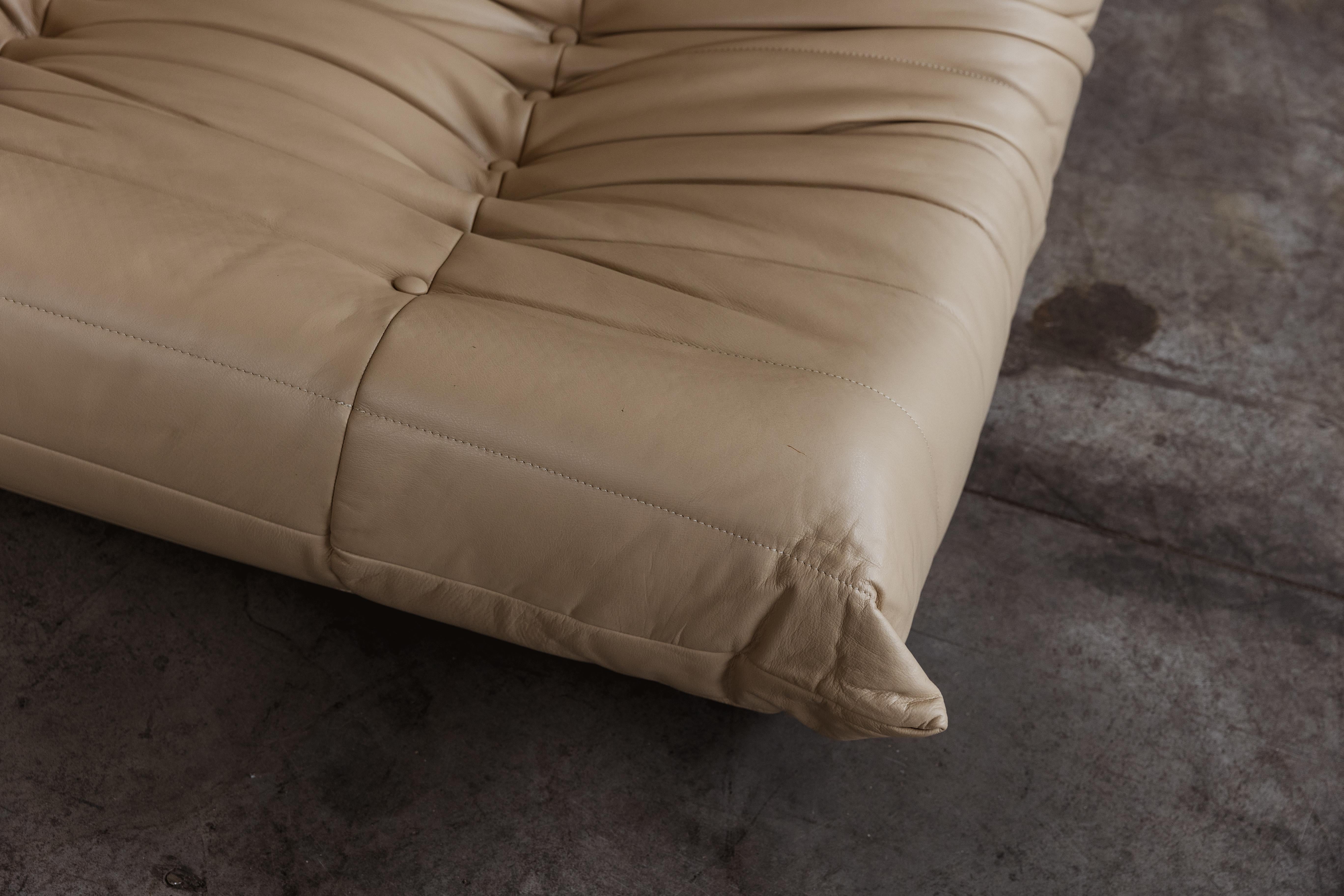 French Michel Ducaroy “Togo” Modular Sofa for Ligne Roset, 1973, Set of 4 For Sale