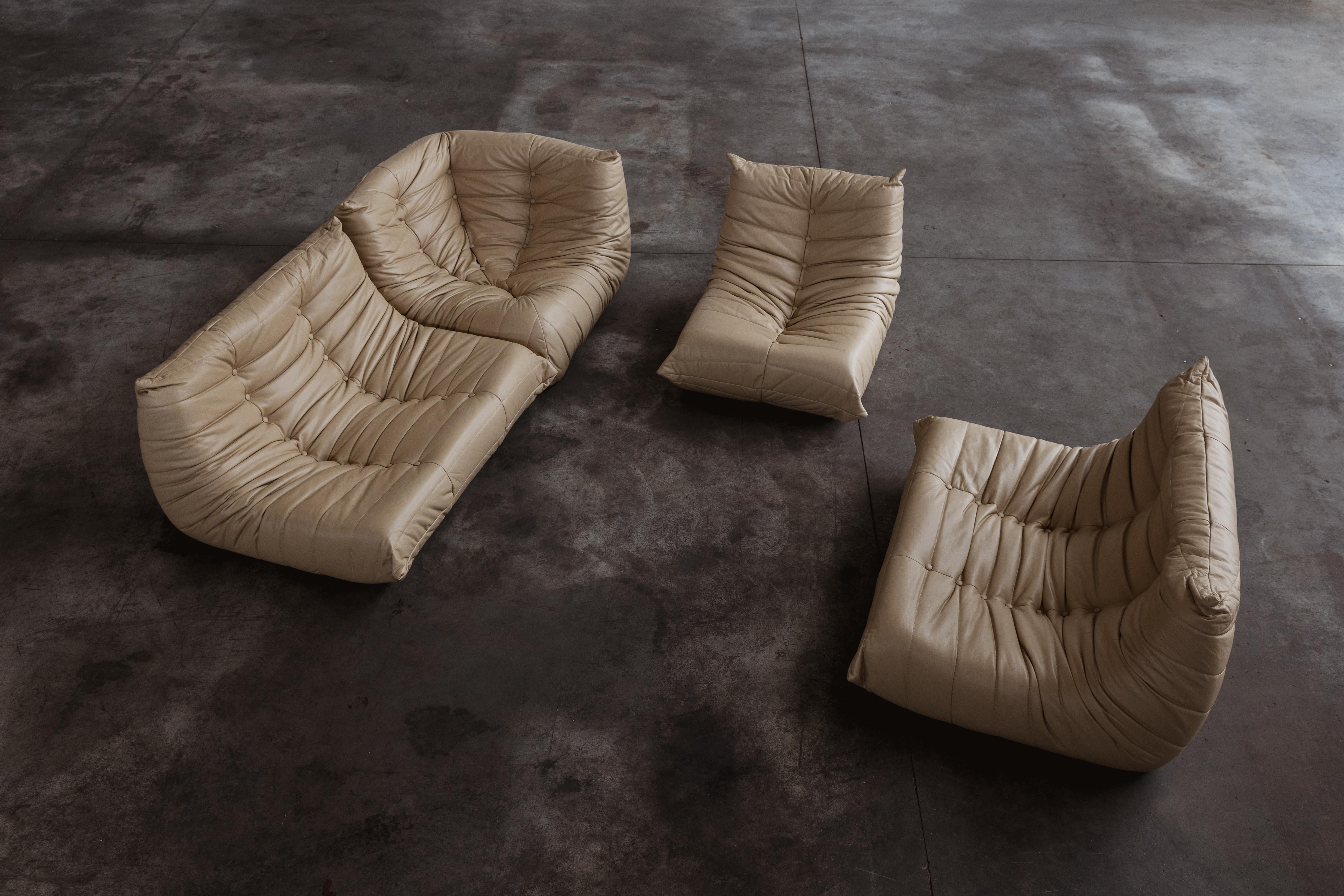 Michel Ducaroy “Togo” Modular Sofa for Ligne Roset, 1973, Set of 4 For Sale 2