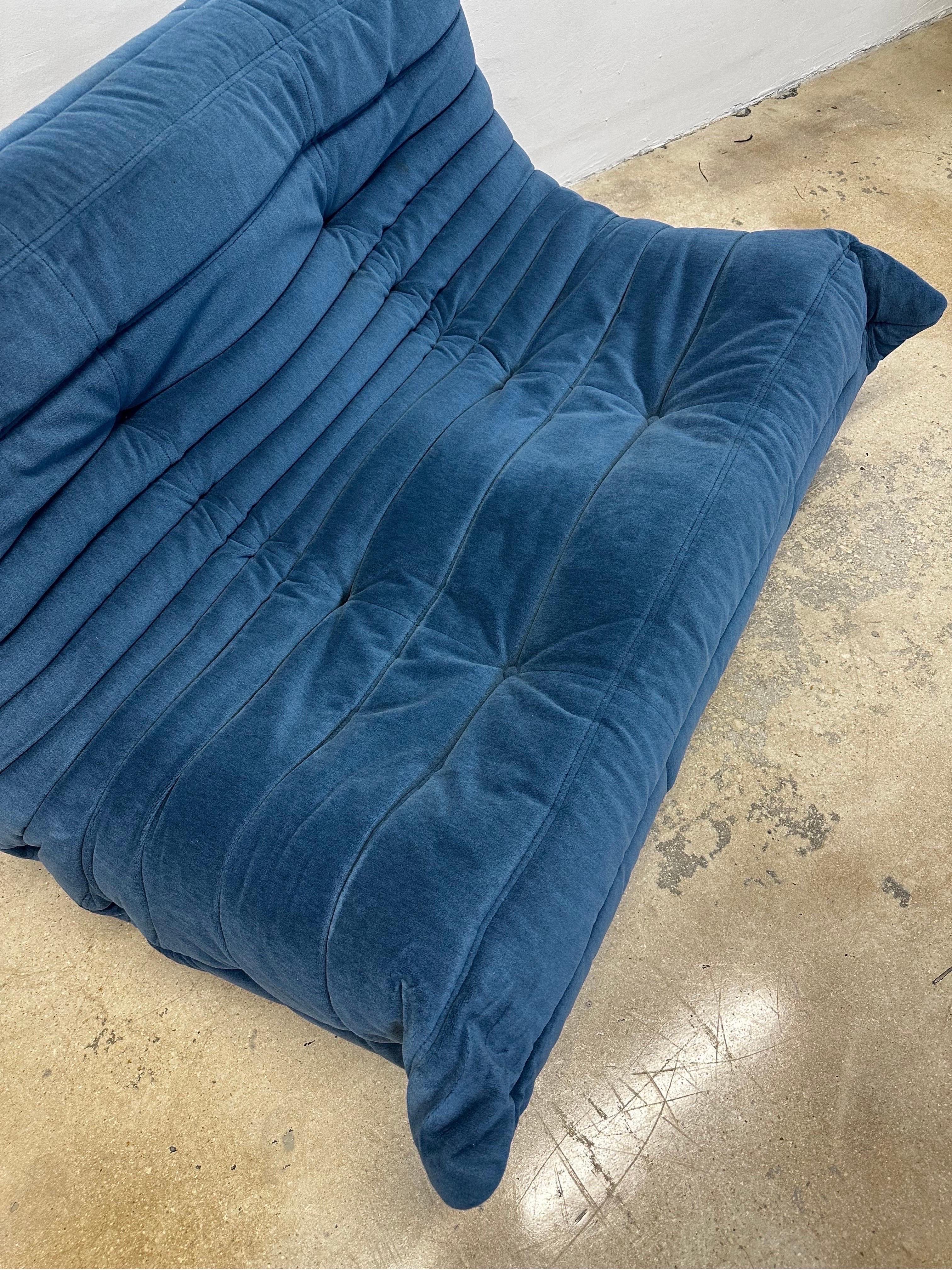 20th Century Michel Ducaroy Togo Sofa and Fireside Chair for Ligne Roset