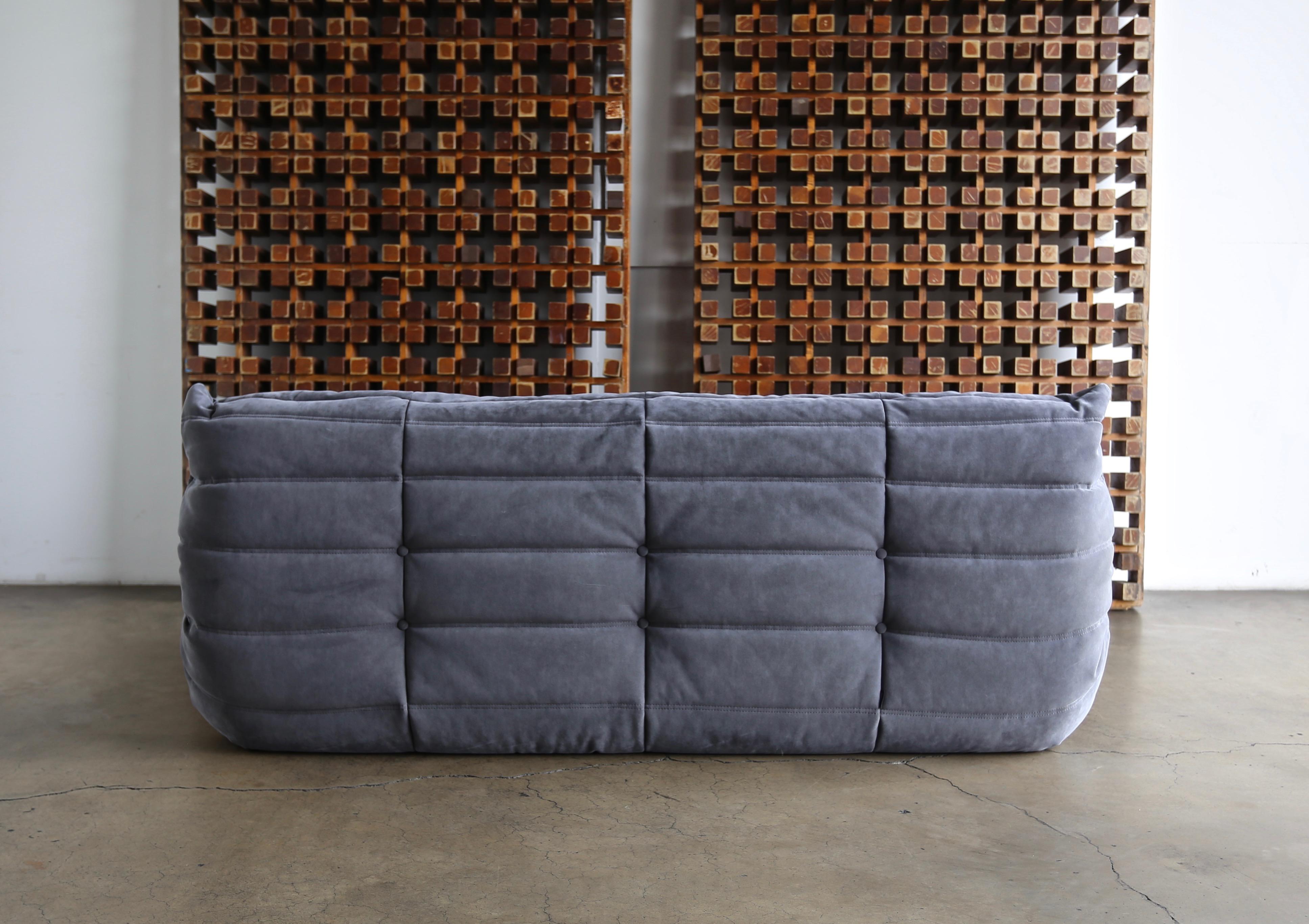 Michel Ducaroy Modular Togo sofa set for Ligne Roset. This sofa set retains its original labels.