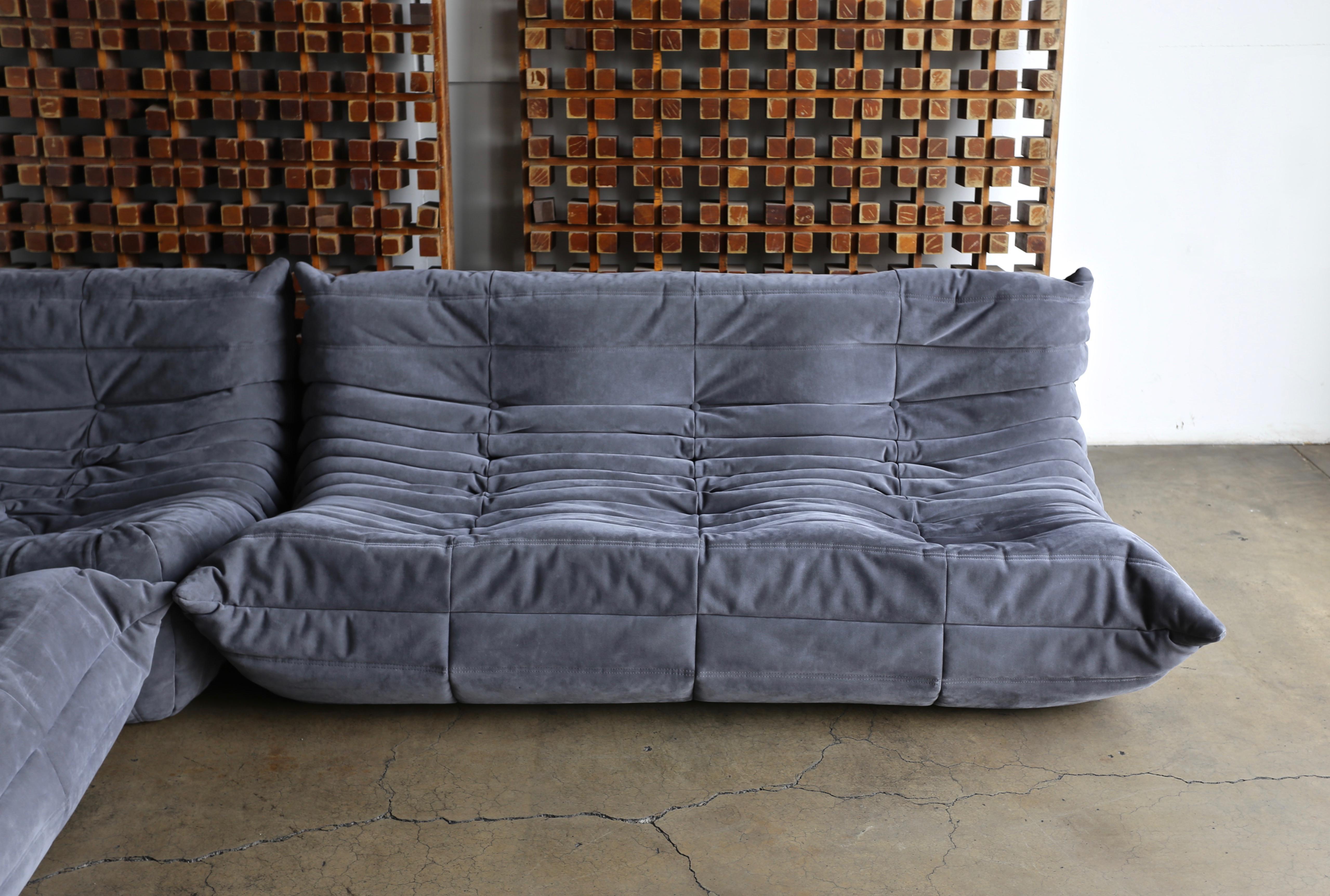 Fabric Michel Ducaroy Togo Sofa Set for Ligne Roset
