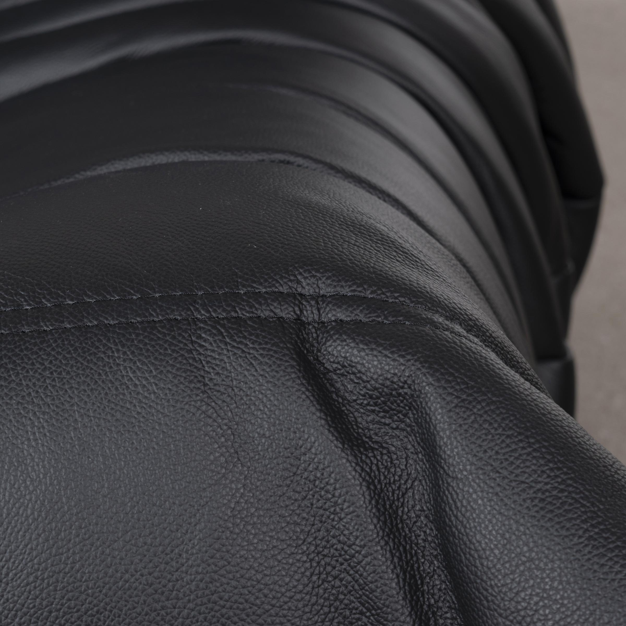 Michel Ducaroy Togo Sofa Set in Black Leather for Ligne Roset, 1973 at