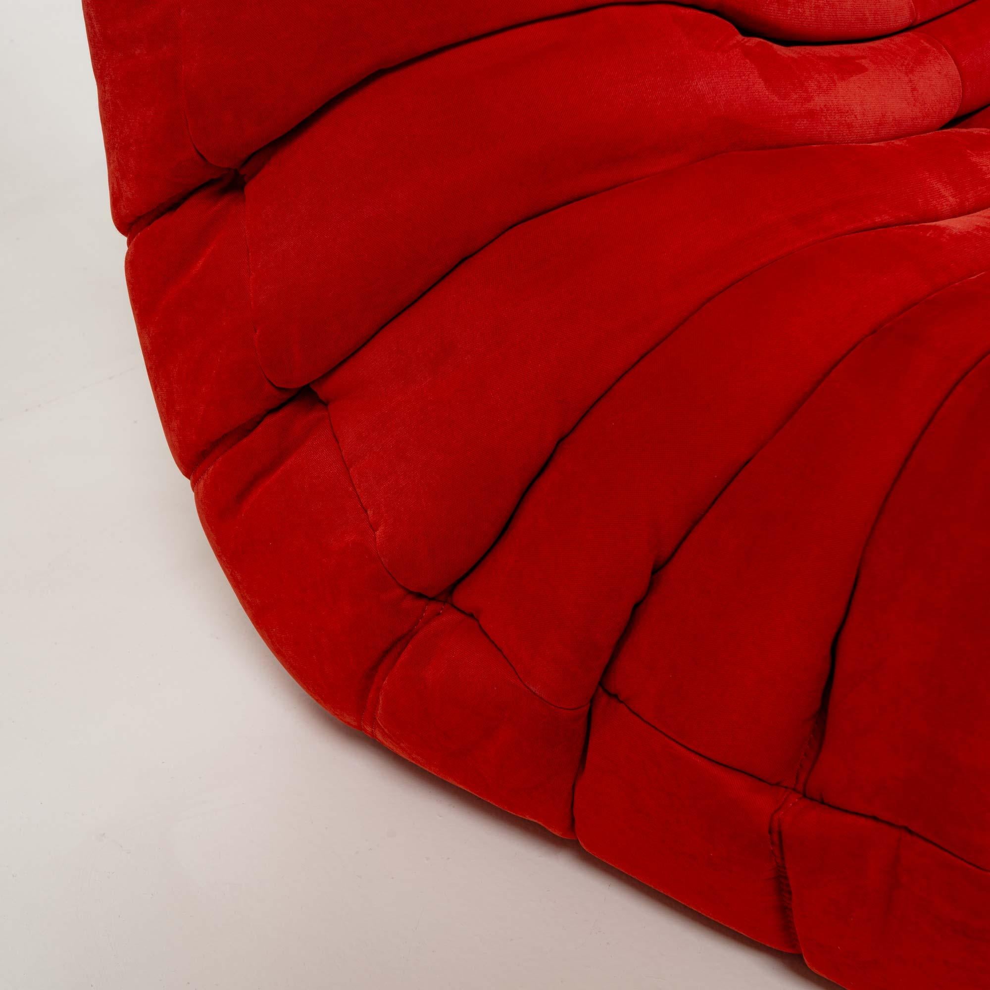 Michel Ducaroy's Togo Fireside Chair in Grenade Amalfi Fabric 3