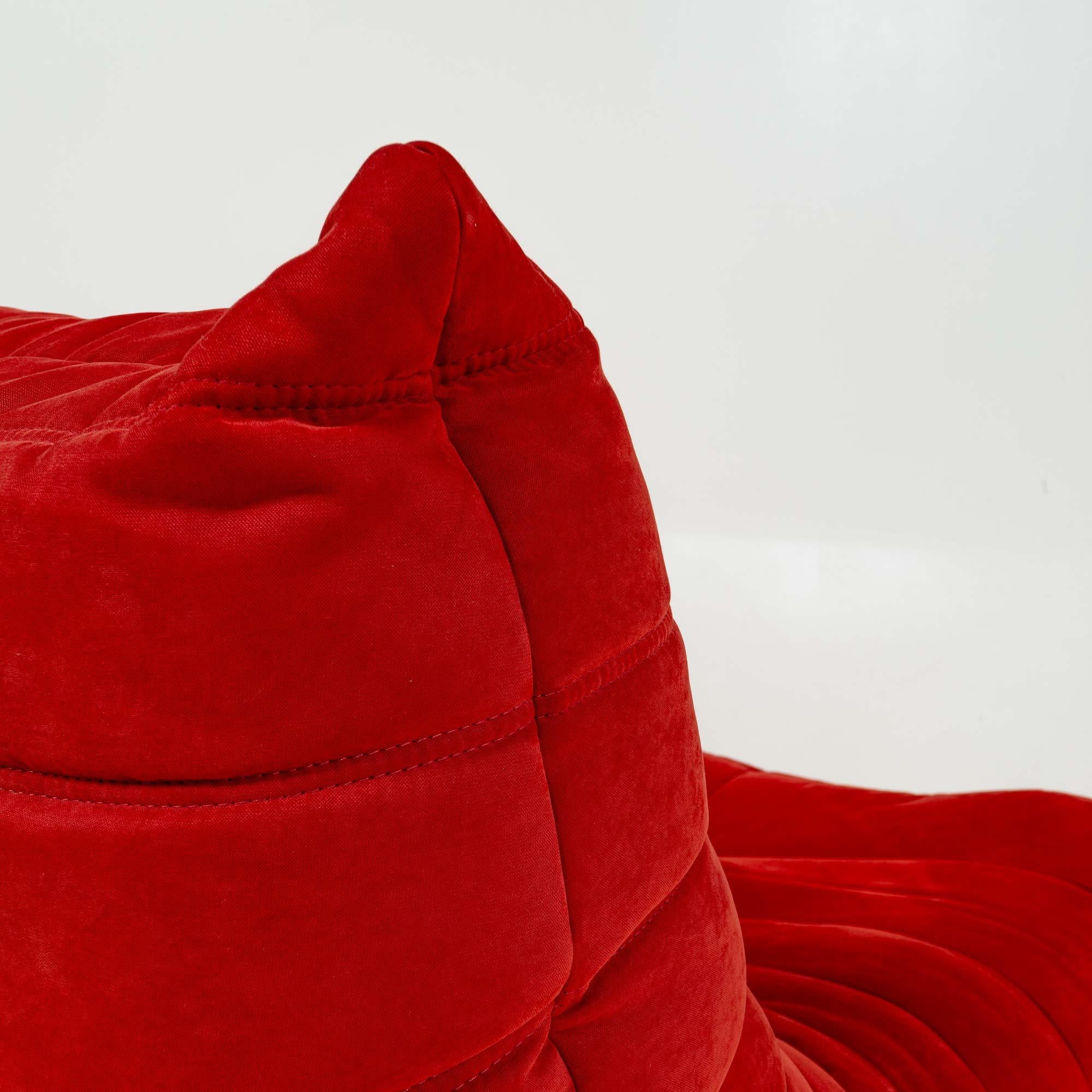 Foam Michel Ducaroy's Togo Fireside Chair in Grenade Amalfi Fabric